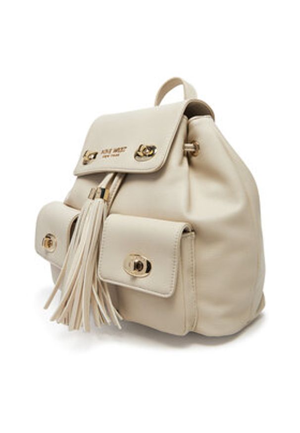 Nine West Plecak LDA7991 Beżowy. Kolor: beżowy. Materiał: materiał, syntetyk