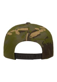 FLEXFIT - YP Classics Camo Snapback Cap. Kolor: brązowy, zielony, wielokolorowy