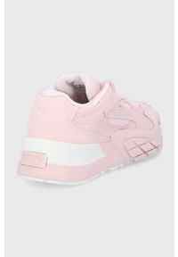 Puma Buty Hedra Mono 381617 kolor różowy na platformie. Nosek buta: okrągły. Zapięcie: sznurówki. Kolor: różowy. Obcas: na platformie #3