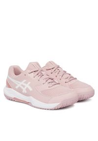 Asics Buty do tenisa Gel-Dedicate 8 Gs 1044A077 Różowy. Kolor: różowy. Materiał: skóra. Sport: tenis #4