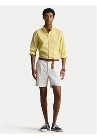 Polo Ralph Lauren Koszula 710B20512005 Żółty Custom Fit. Typ kołnierza: polo. Kolor: żółty. Materiał: bawełna #2