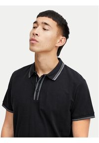 Blend Polo 20716474 Czarny Regular Fit. Typ kołnierza: polo. Kolor: czarny. Materiał: bawełna #4