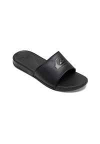 Klapki basenowe męskie Quiksilver Bright Coast Slide. Kolor: czarny. Materiał: syntetyk, tkanina. Sport: pływanie #1