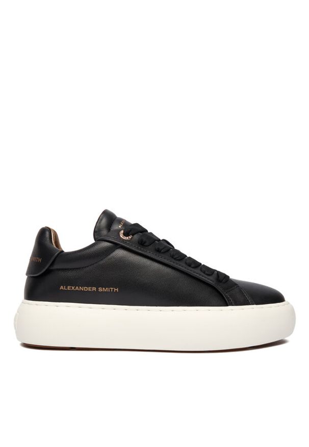 Alexander Smith Sneakersy Soho ASBCSOW-3560-BLK Czarny. Kolor: czarny. Materiał: skóra