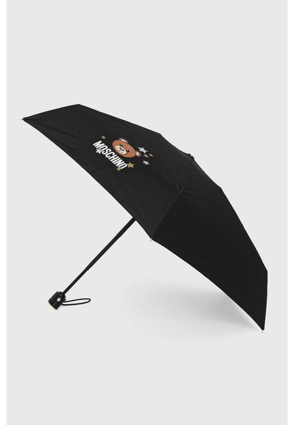 MOSCHINO - Moschino - Parasol. Kolor: czarny