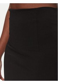 ViCOLO Spódnica TD0093 Czarny Regular Fit. Kolor: czarny. Materiał: wiskoza