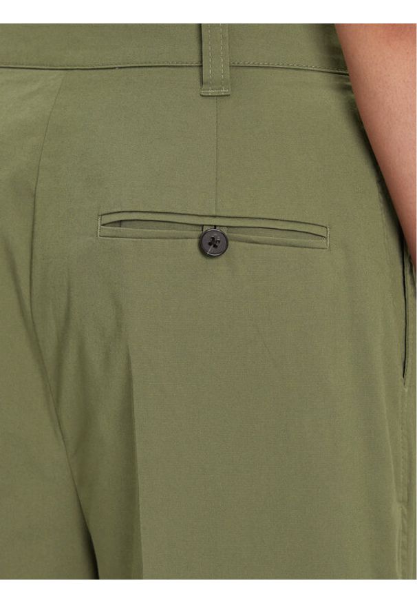 Marc O'Polo Spodnie materiałowe 506 0341 10105 Zielony Loose Fit. Kolor: zielony. Materiał: bawełna