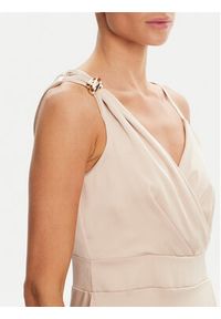 Rinascimento Sukienka wieczorowa CFC0124351003 Beżowy Regular Fit. Kolor: beżowy. Materiał: syntetyk. Styl: wizytowy #3