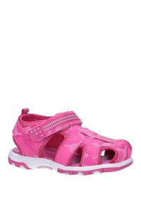 Casu - różowe sandały na rzep casu jf15. Zapięcie: rzepy. Kolor: różowy #1