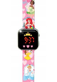 Euroswan Cyfrowy Zegarek na Rękę Dziecięcy dla Dziecka Princess Księżniczki Disney. Rodzaj zegarka: cyfrowe #1