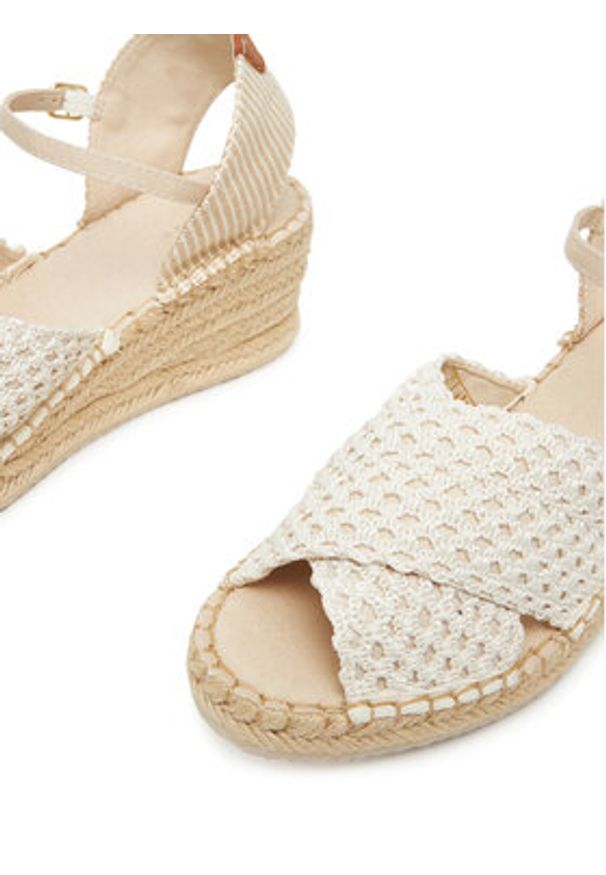 GANT - Gant Espadryle 30568950 Écru. Materiał: materiał