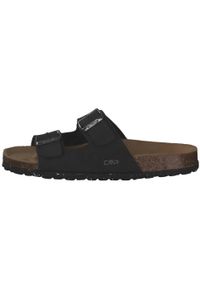 Buty klapki męskie CMP Eco Thalitha lekkie wygodne. Kolor: czarny. Sport: pływanie #2
