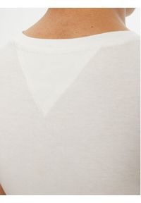 Tommy Jeans T-Shirt DW0DW20459 Biały Slim Fit. Kolor: biały. Materiał: bawełna #3