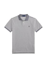 Polo Ralph Lauren Polo 710974596001 Niebieski Custom Slim Fit. Typ kołnierza: polo. Kolor: niebieski. Materiał: bawełna #3
