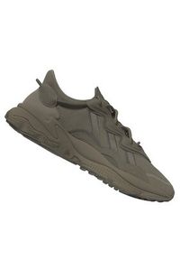Adidas - adidas Sneakersy OZWEEGO Shoes GY6813 Brązowy. Kolor: brązowy. Materiał: skóra #4