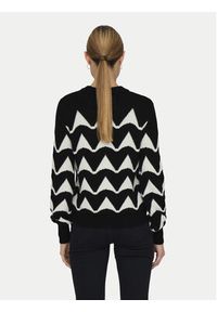 JDY Sweter Tina 15330567 Czarny Regular Fit. Kolor: czarny. Materiał: syntetyk, wiskoza #6