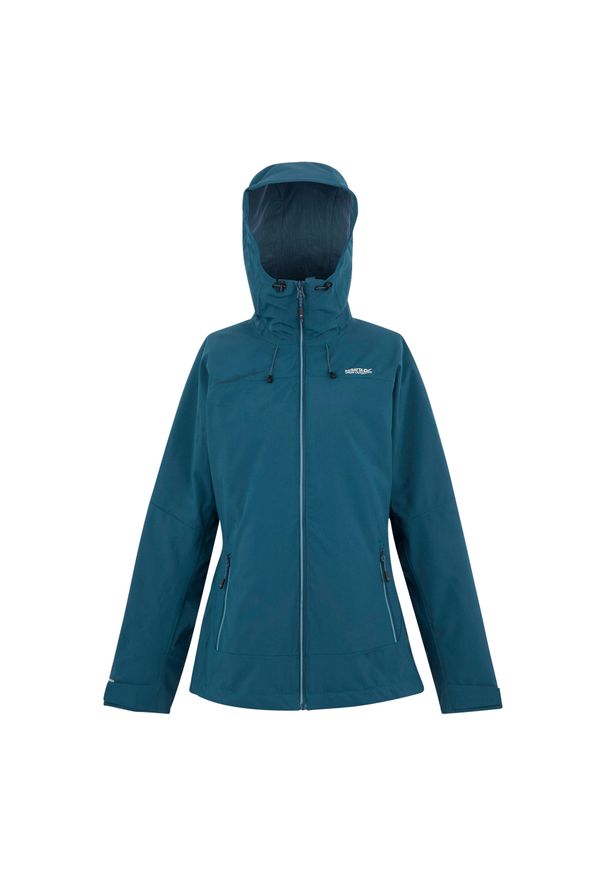 Regatta - Damska Kurtka Wentwood 3 W 1. Kolor: turkusowy, niebieski, wielokolorowy. Sport: turystyka piesza