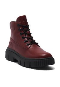 Timberland Botki Greyfield Leather Boot TB0A5PW9C601 Bordowy. Kolor: czerwony #4