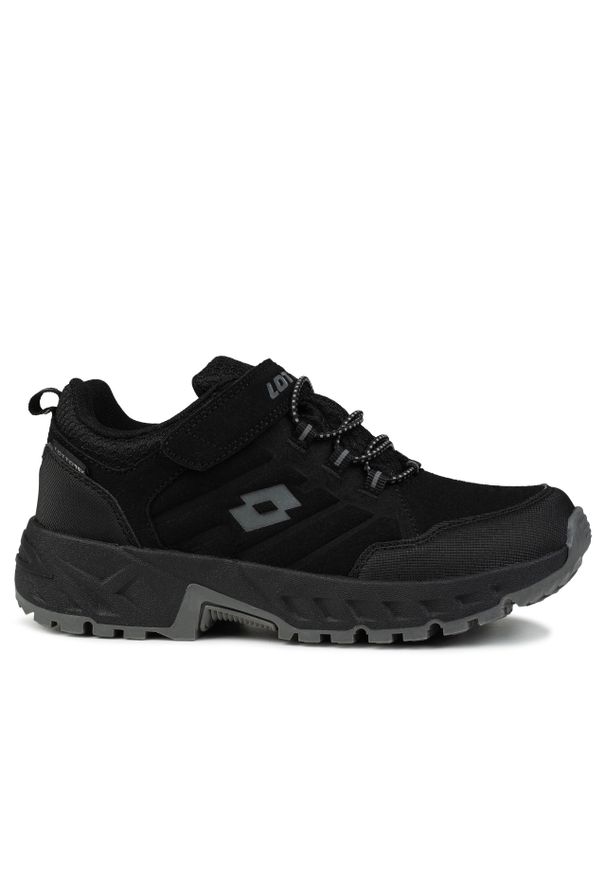LOTTO - Buty damskie sportowe do chodzenia Lotto KETCHAM LOW TEX T. Kolor: czarny. Sport: turystyka piesza