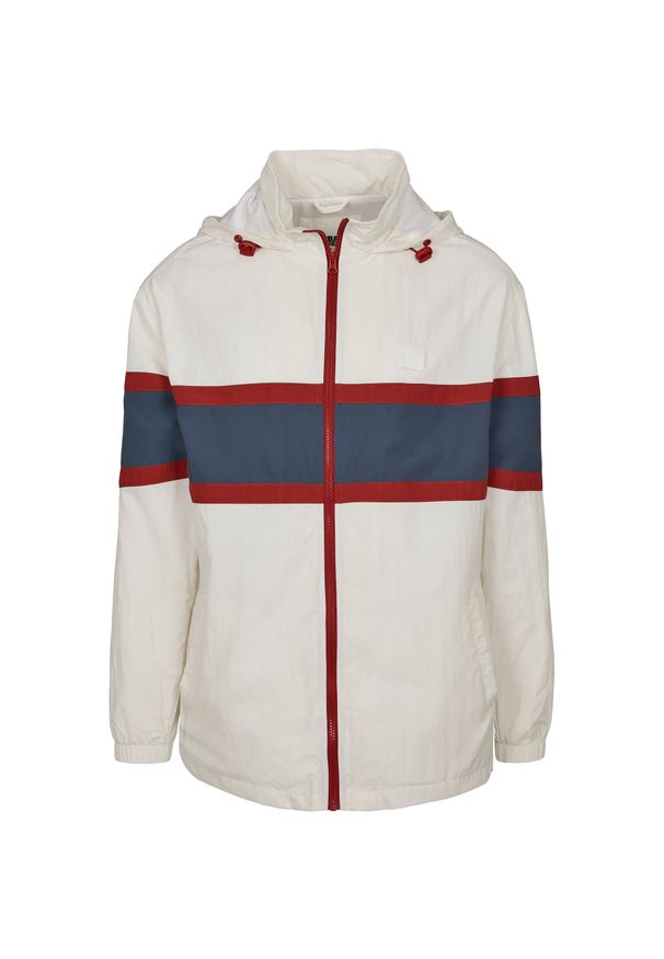 Kurtka Urban Classics crinkle nylon. Kolor: biały. Materiał: nylon