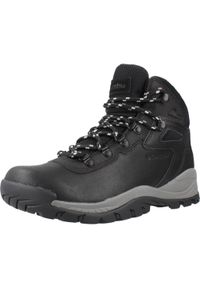columbia - COLUMBIA NEWTON RIDGE PLUS Czarny. Kolor: wielokolorowy, biały, czarny. Materiał: skóra. Styl: sportowy #1