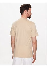 Lindbergh T-Shirt 30-400200 Beżowy Regular Fit. Kolor: beżowy. Materiał: bawełna #5