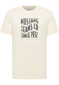 Męski T-Shirt Mustang Style Austin Whisper White 1016272 2013 #3