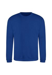 AWDIS - Zwykła Bluza Unisex Dla Dorosłych. Kolor: niebieski