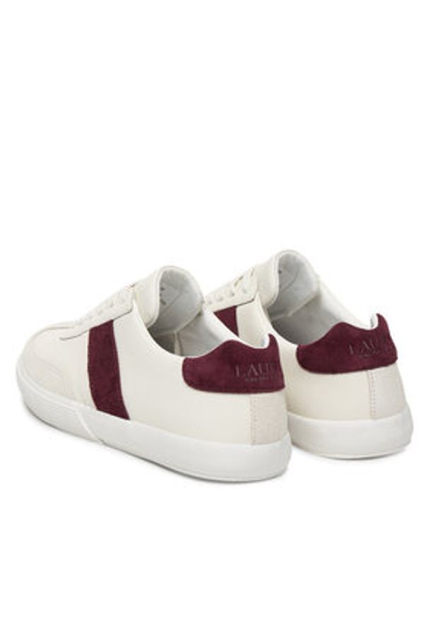 Lauren Ralph Lauren - LAUREN RALPH LAUREN Sneakersy Braylee 802P04419001 Biały. Kolor: biały. Materiał: skóra