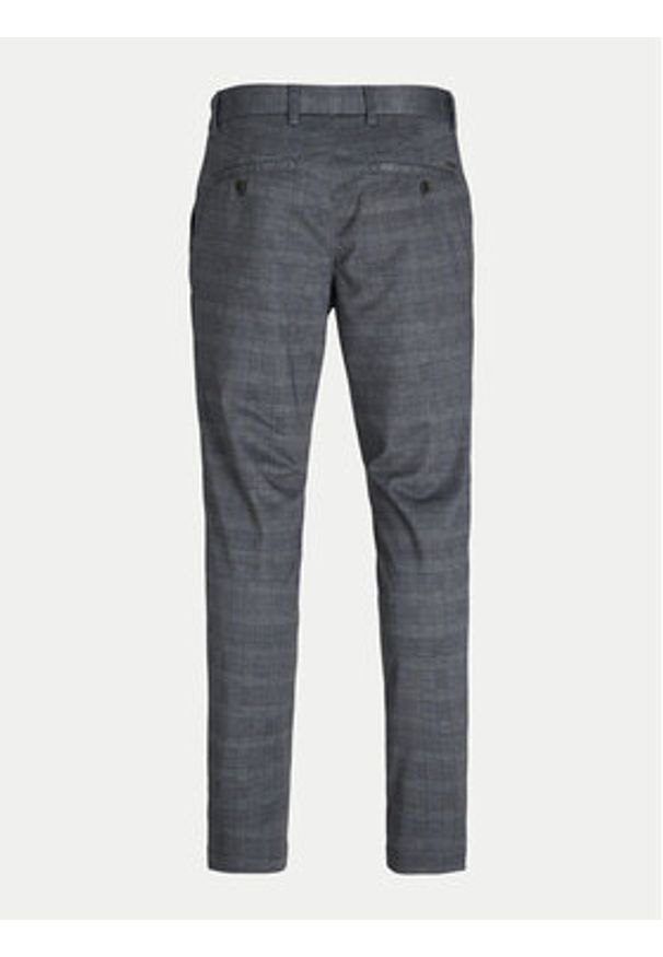 Jack & Jones Chinosy Marco 12249310 Szary Slim Fit. Kolor: szary. Materiał: syntetyk