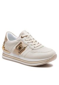 Remonte Sneakersy D1322-60 Beżowy. Kolor: beżowy. Materiał: skóra #3