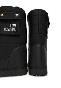 Love Moschino - LOVE MOSCHINO Śniegowce JA24452G0NISL000 Czarny. Kolor: czarny. Materiał: materiał #6