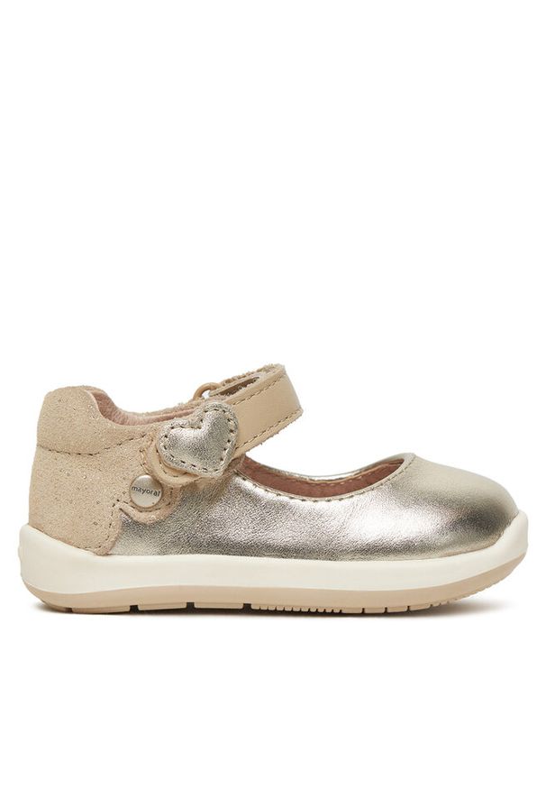 Półbuty Mayoral. Kolor: złoty