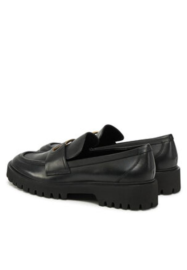 Liu Jo Loafersy SA5047 P0102 Czarny. Kolor: czarny. Materiał: skóra