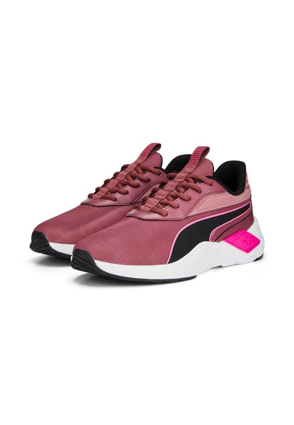 Buty Sportowe Damskie Puma Lex. Kolor: fioletowy, wielokolorowy, czarny