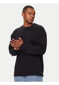 Vans Longsleeve Original Standards Ls VN000G54 Czarny Loose Fit. Kolor: czarny. Materiał: bawełna. Długość rękawa: długi rękaw #1