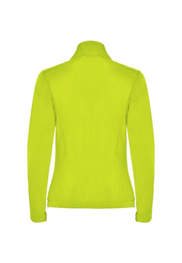 ROLY - Damska Kurtka Soft Shell Nebraska. Kolor: żółty, wielokolorowy, zielony