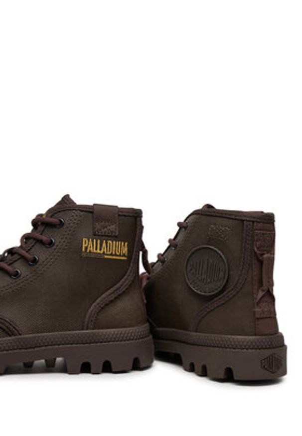 Palladium Trapery PAMPA HI COATED 74375-249-M Brązowy. Kolor: brązowy. Materiał: materiał