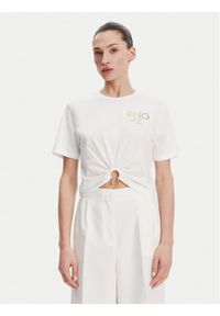 Liu Jo T-Shirt WA5139 JS923 Biały Regular Fit. Kolor: biały. Materiał: bawełna #1