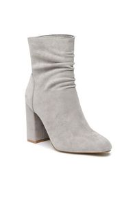 DeeZee Botki WYL3236-1 Szary. Kolor: szary. Materiał: materiał