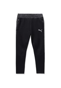 Spodnie dresowe dziecięce Puma Evostripe B. Kolor: czarny. Materiał: dresówka. Sport: bieganie #1