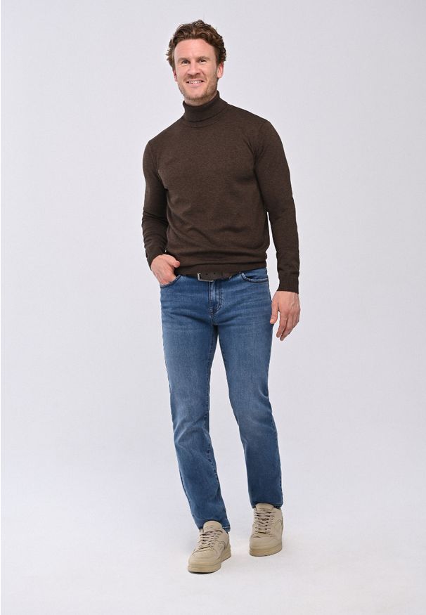 Volcano - Jeansy Slim Fit, D-DEXTER 44. Styl: klasyczny