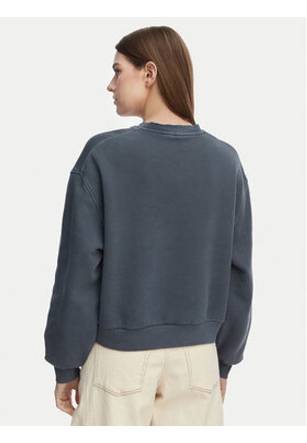 TOMMY HILFIGER - Tommy Hilfiger Bluza Crest Embroidery WW0WW48733 Granatowy Relaxed Fit. Kolor: niebieski. Materiał: bawełna