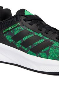 Adidas - adidas Sneakersy Minecraft Fortarun 4.0 JR1932 Czarny. Kolor: czarny. Materiał: materiał #7