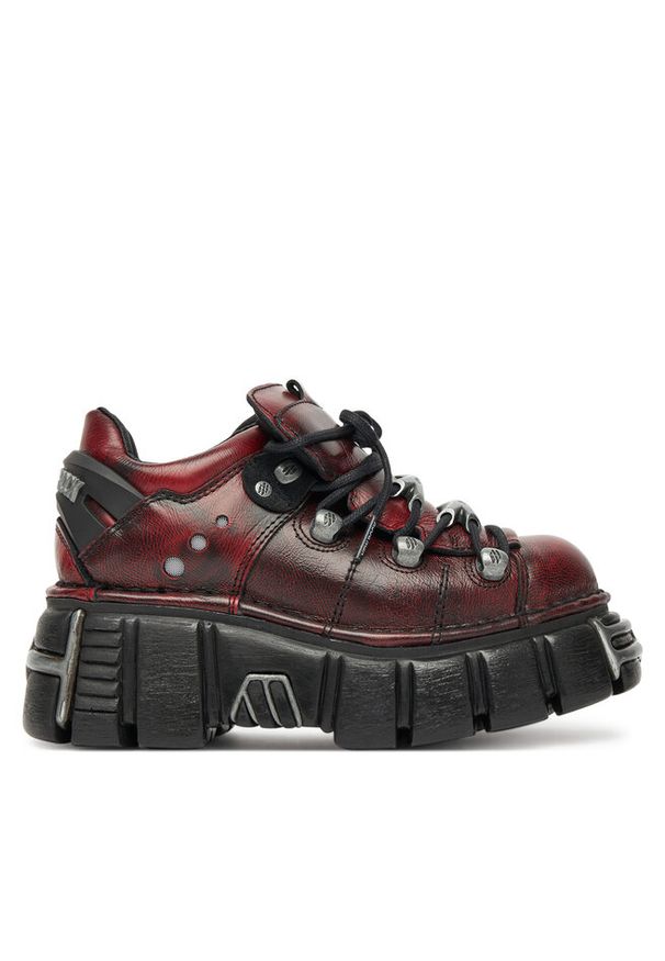 Sneakersy NEW ROCK. Kolor: czerwony