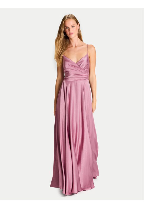 Hey Kyla Sukienka wieczorowa 5AJ014HK Różowy Slim Fit. Kolor: różowy. Materiał: syntetyk. Styl: wizytowy
