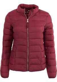 THE RUNNING REPUBLIC - Zimowa kurtka Eliza dla kobiet - Ciepła i modna. Kolor: czerwony. Materiał: nylon. Sezon: zima. Styl: wakacyjny, elegancki, sportowy #2