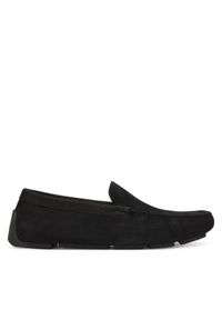 Calvin Klein Mokasyny Driver Nu W HM0HM01925 Czarny. Kolor: czarny. Materiał: nubuk, skóra