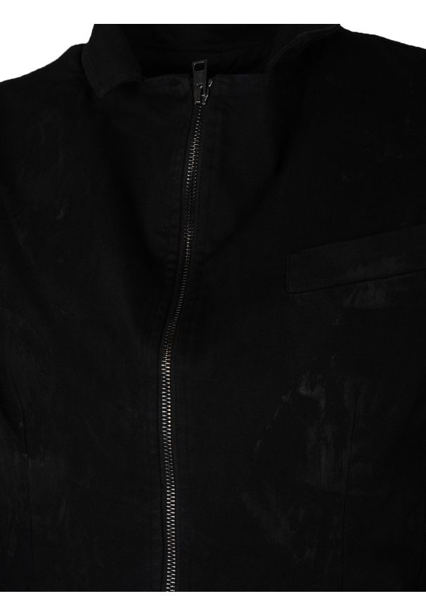 La Haine Inside Us Kurtka | 3B M1125 | Mężczyzna | Czarny. Okazja: na co dzień. Kolor: czarny. Materiał: bawełna, elastan. Styl: casual