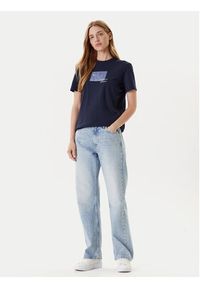 Calvin Klein Jeans Jeansy Signature 90s LV147C700G Niebieski Straight Fit. Kolor: niebieski #3